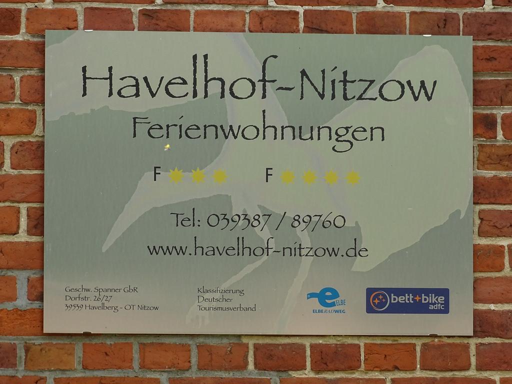 Appartamento Havelhof-Nitzow Esterno foto